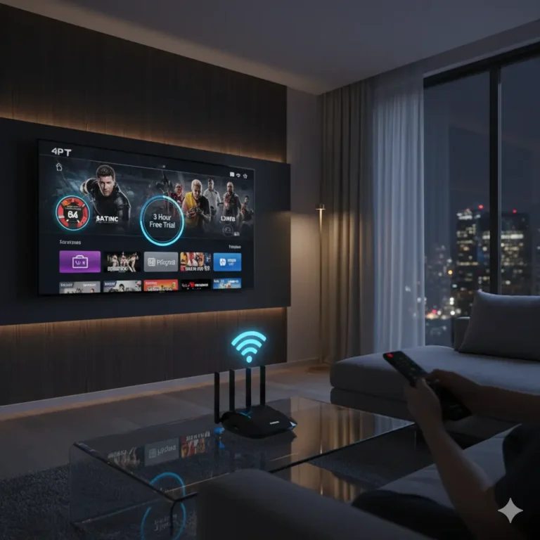 Teste IPTV para TV Samsung