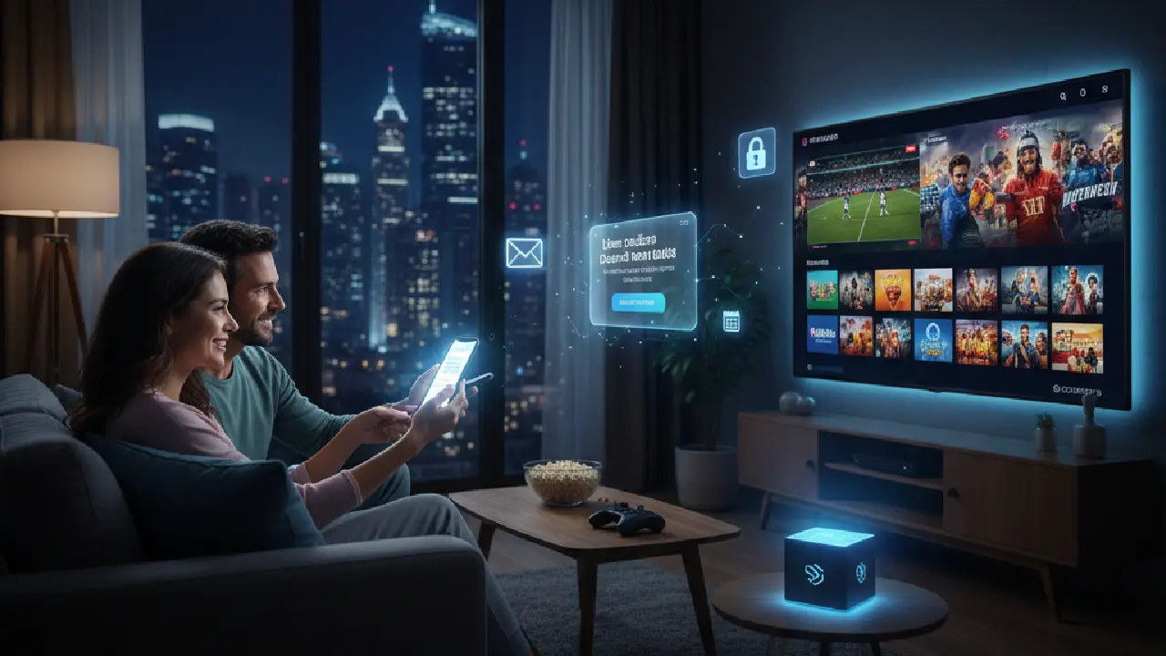 Teste IPTV via E-mail